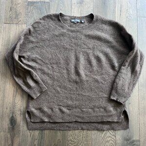 Vince Brown Crewneck Sweater